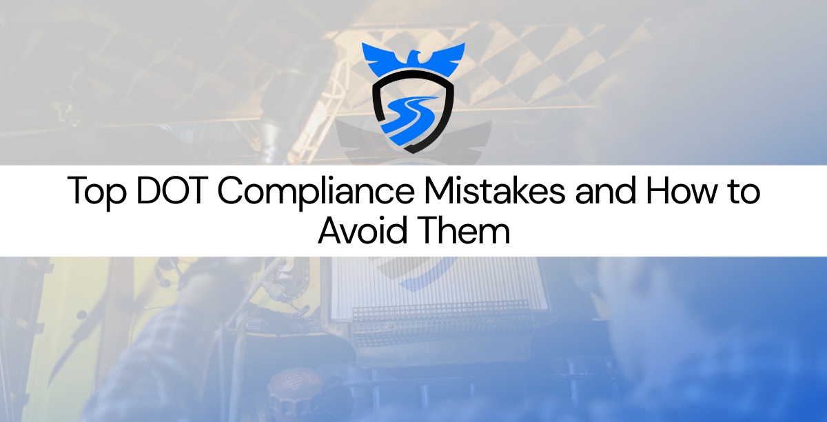 A compliance officer reviewing Department of Transportation (DOT) safety and maintenance documents to ensure regulatory compliance and avoid common violations.