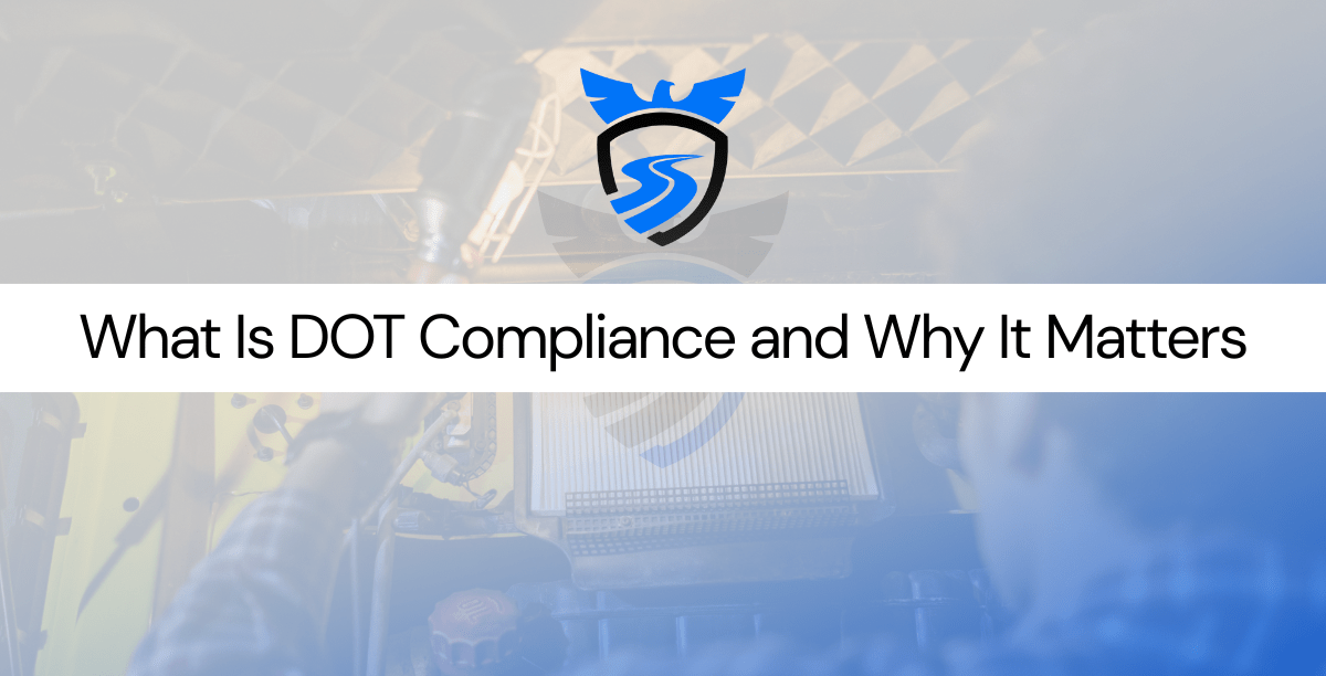 A commercial truck being inspected by a DOT officer, highlighting the importance of safety regulations and compliance in the transportation industry.