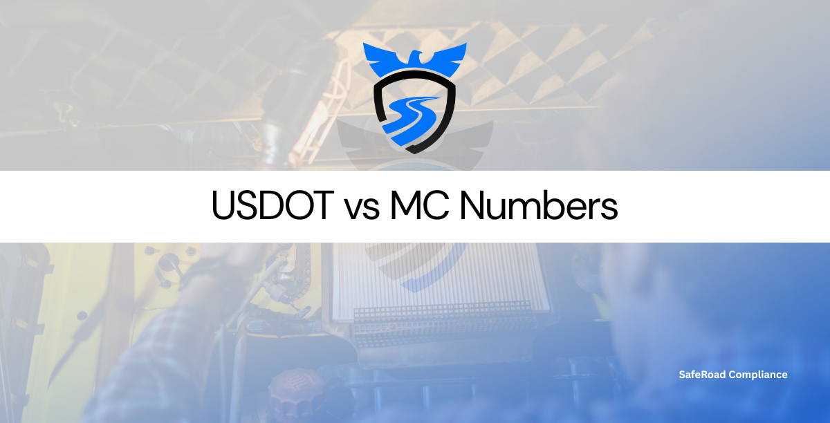 Trucking company requirements for USDOT Number and MC Number
